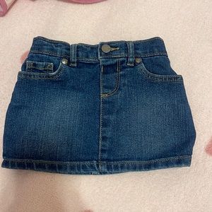 Toddler Denim Skort 3T